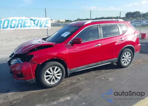 2017 Nissan Rogue S/Sl/Sv из США, поврежденный, VIN 5N1AT2MT1HC875945